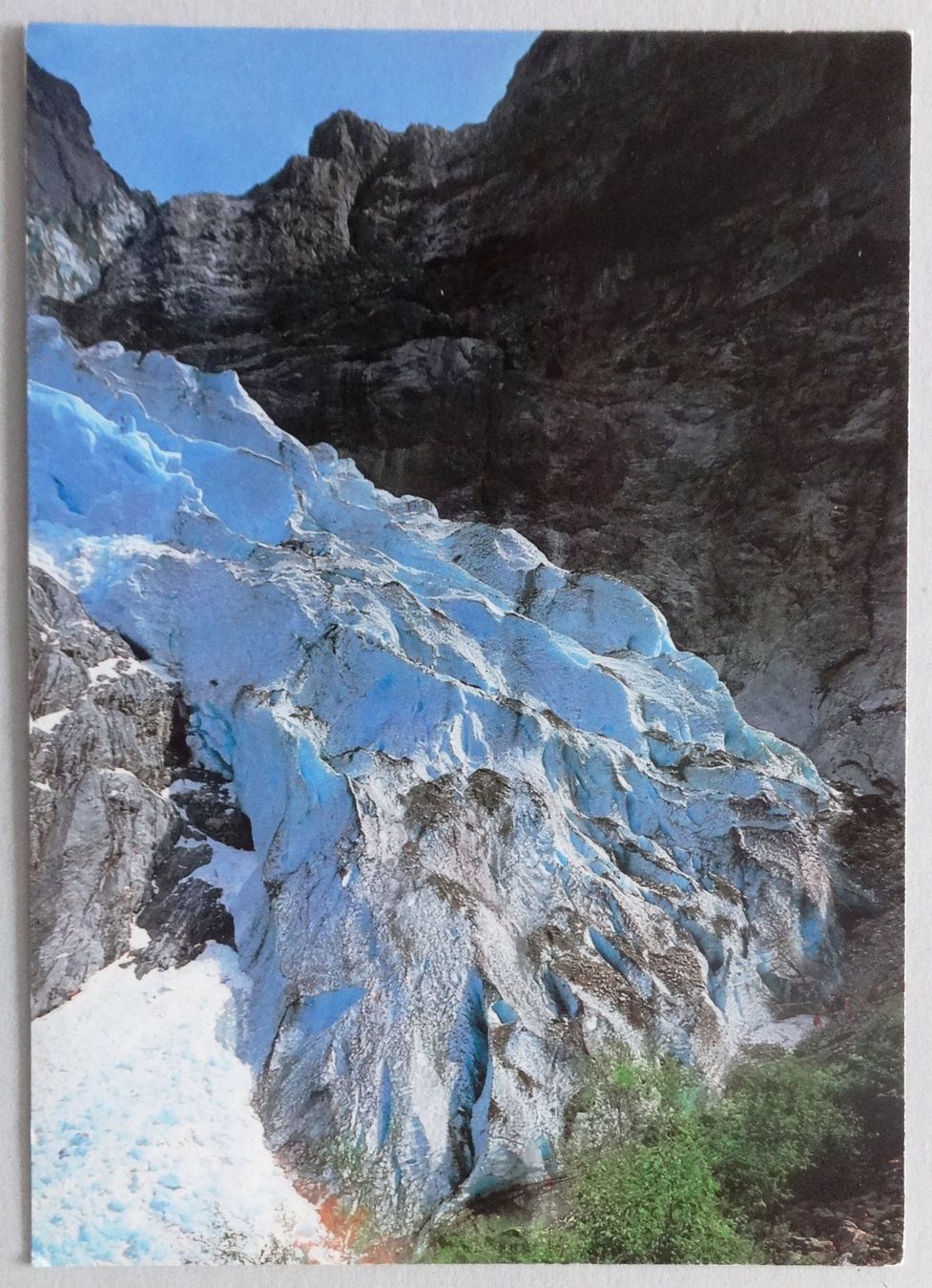 Ansichtskarten: Oberer Grindelwaldgletscher – Gebraucht aus Fétigny von Billy2miny