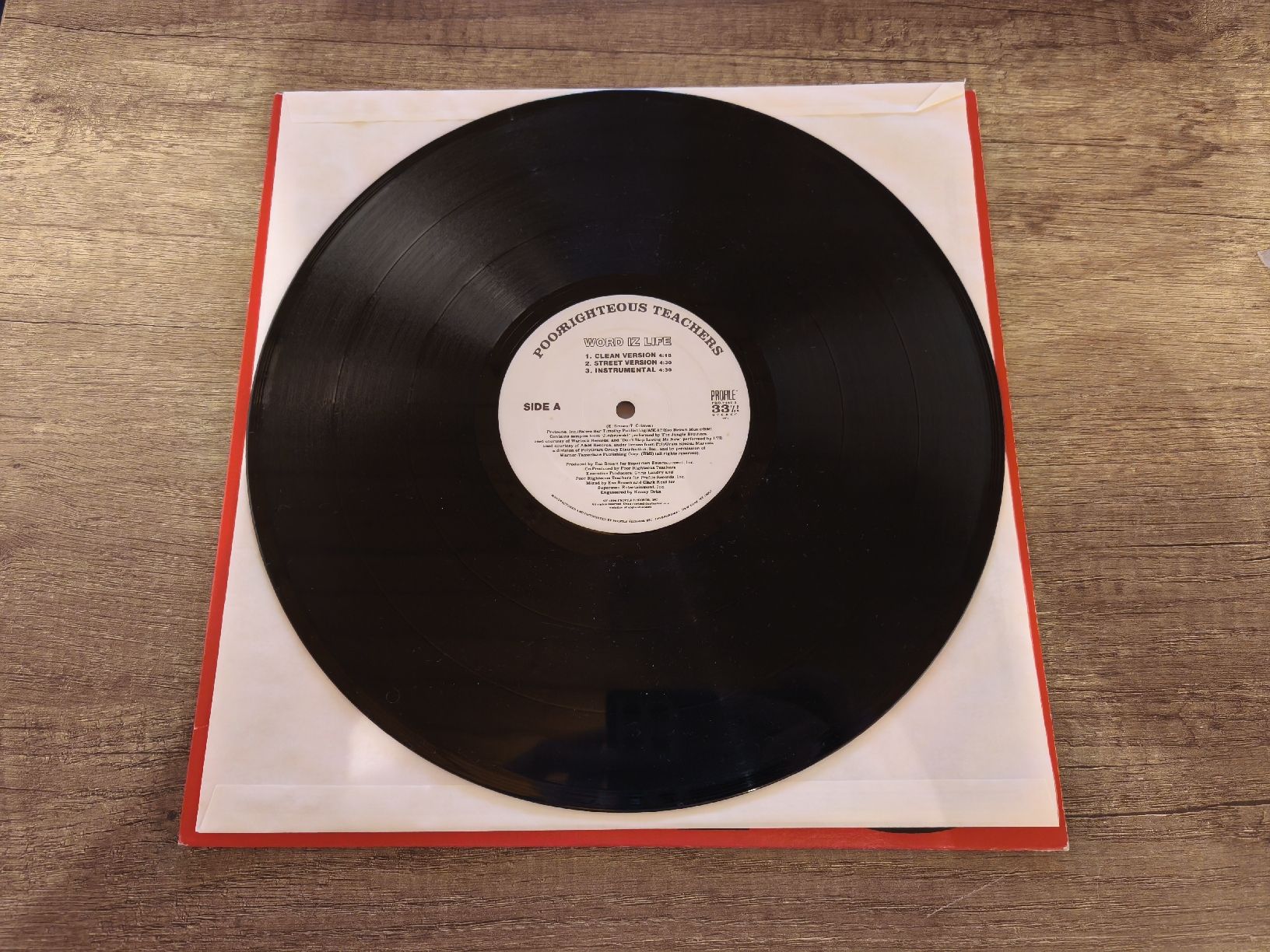 Dischi in vinile: Poor Righteous Teachers - Word Iz Life – Usato da Kandersteg venduto da digginblackpearlz 4