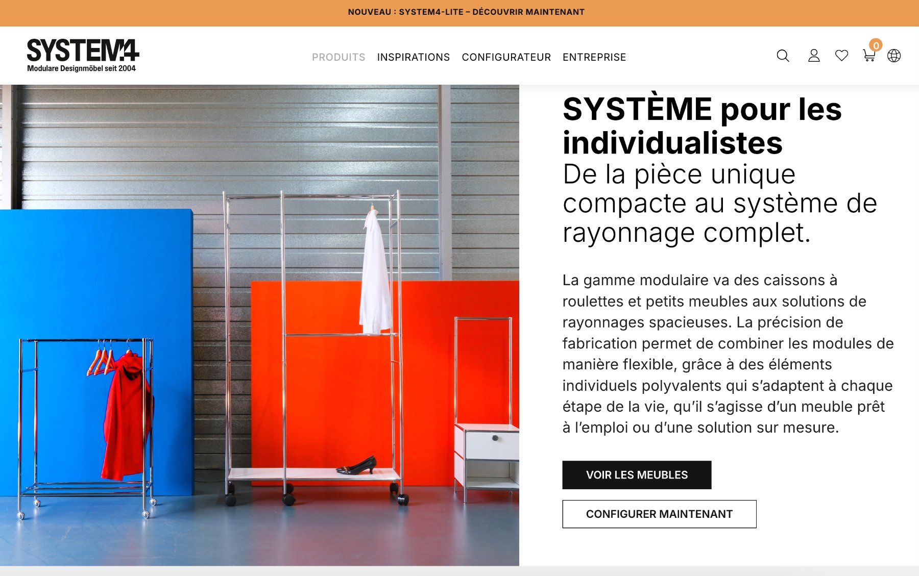 System4 Scaffali: Étagère modulable System 4 blanche 4x6 éléments occasion – Usato da Les Acacias venduto da jcs_x27f 9