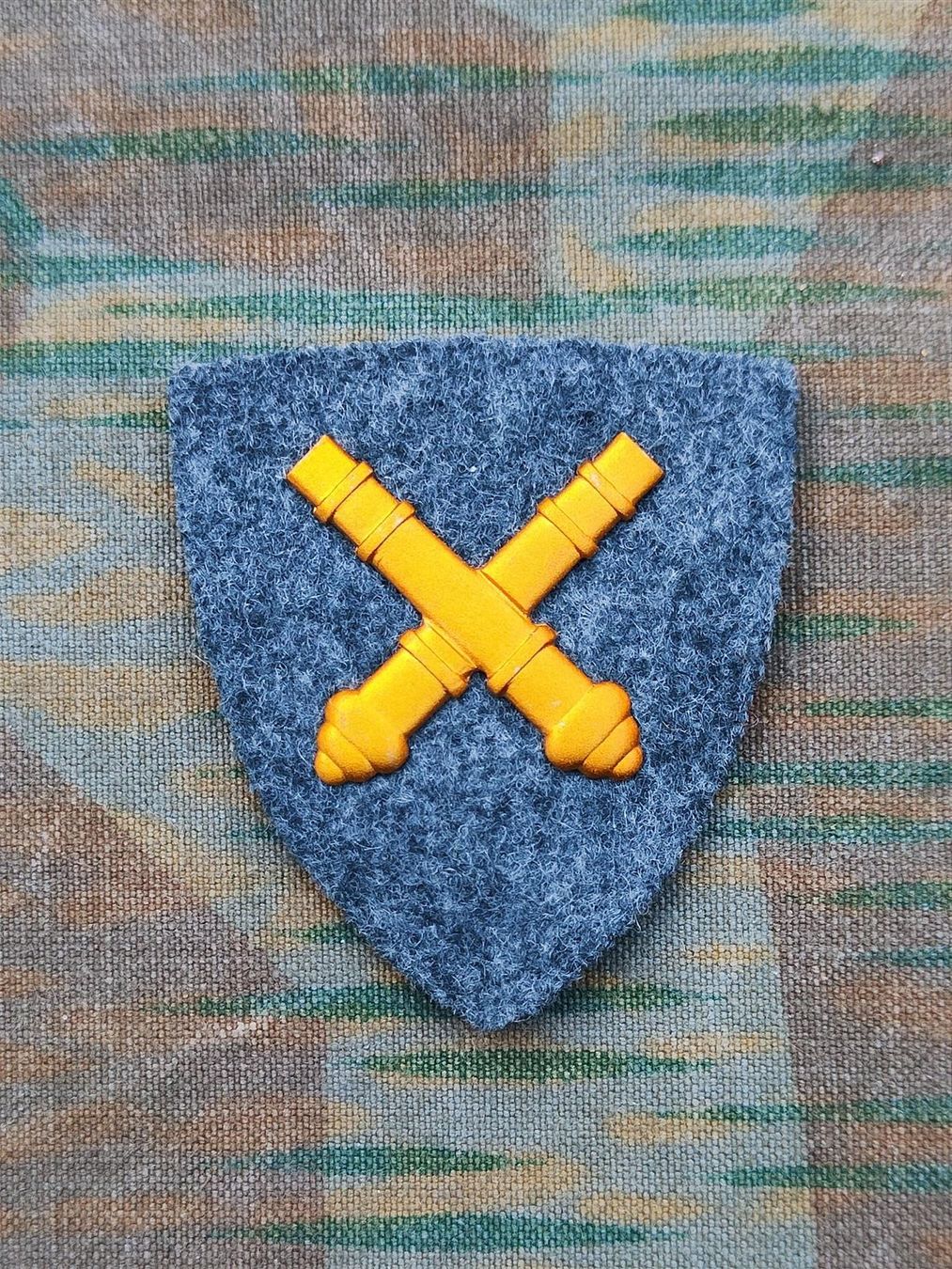 Placchette & Badge: Richterabzeichen auf Stoff, Variante 1 – Usato da Bauma venduto da SwissMilitaria