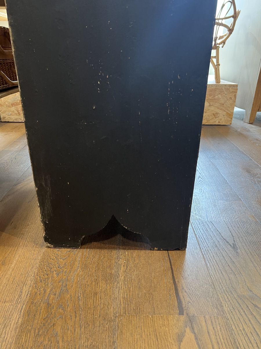 Cassettiere: Kommode Sideboard Anrichte schwarz mit Schubladen – Usato da Sirnach venduto da dasrosahaus 6