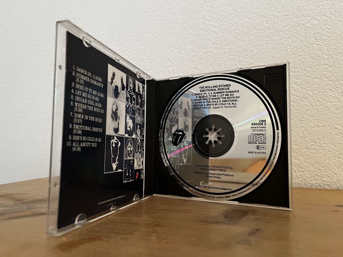 CD: Rolling Stones - Emotional Rescue CD – Usato da Bassersdorf venduto da McRob00