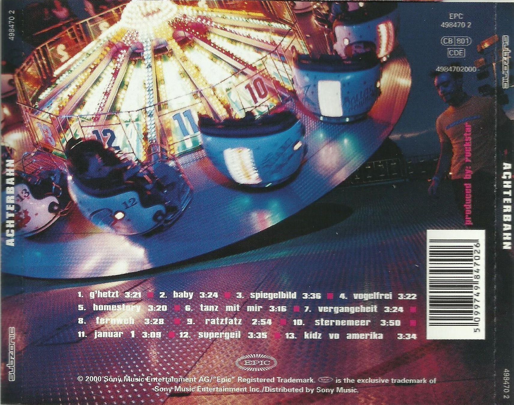 CDs: Subzonic CD Achterbahn – Gebraucht aus St. Margarethen TG von ursk10 1