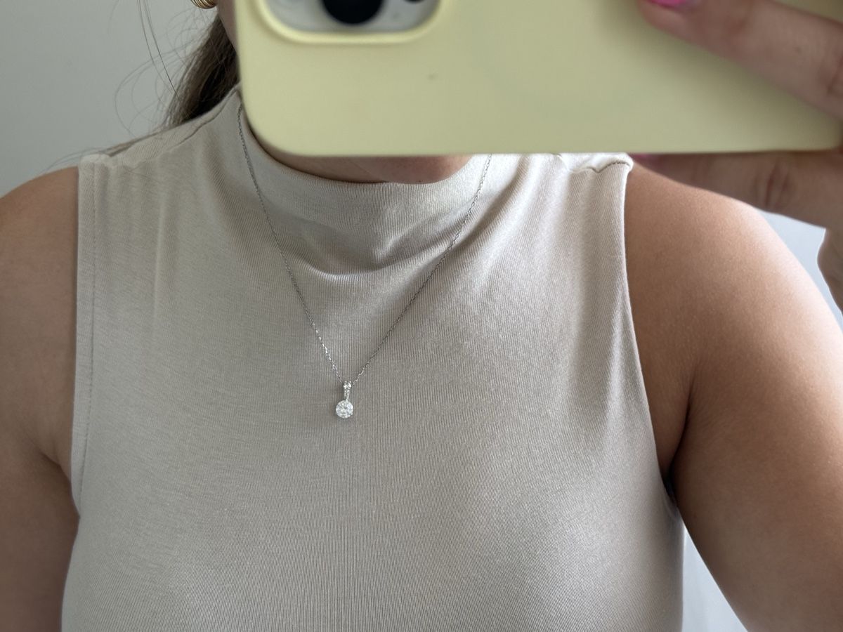 Swarovski Catenine: Swarovski Silberhalskette🤍 – Usato da Lyss venduto da joe_pp6z 1