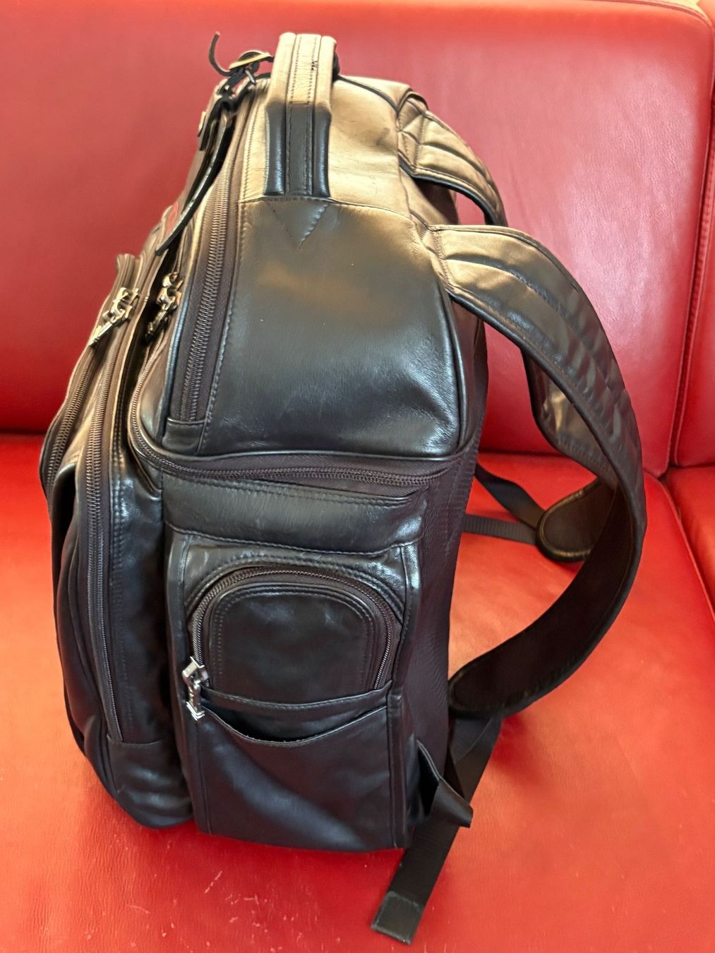 Tumi Sacs à dos: Echt Leder TUMI Rucksack – D'occasion à Oberweningen par Gerini 3