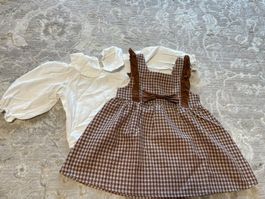 Mädchen Set Kleid und Bluse, Grösse 86, Top Zustand!