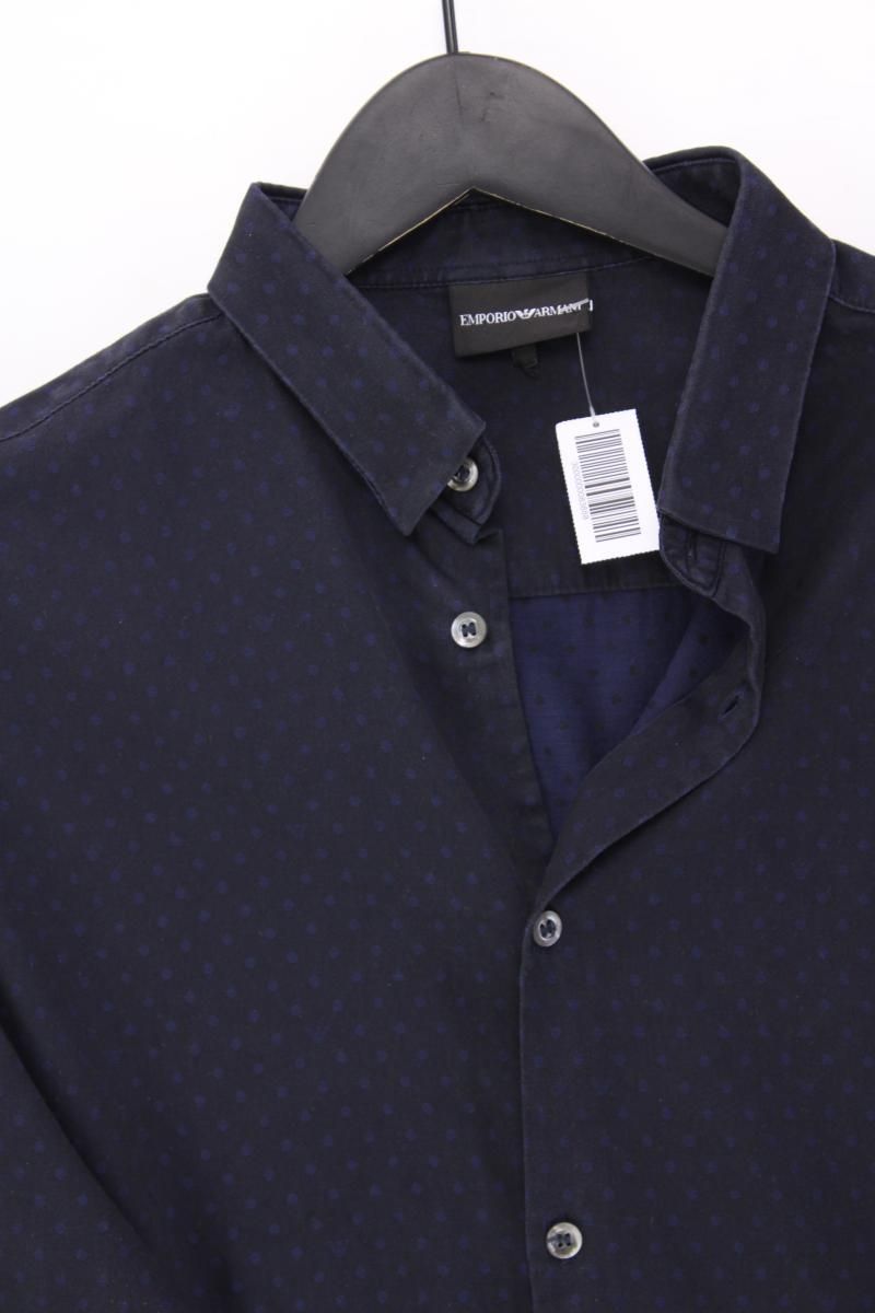 Camicie: Emporio Armani Langarmhemd Gr. L blau – Usato da Neustadt an der Waldnaab venduto da SecondLifeFashion 1