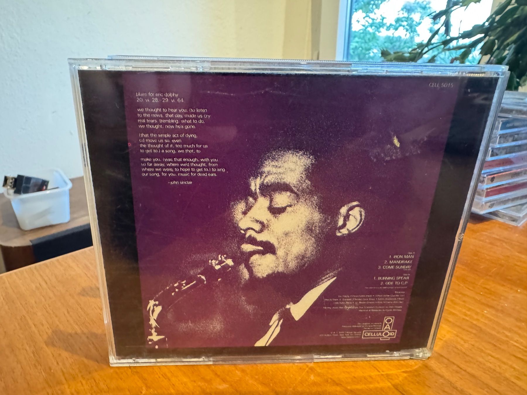 CD: Eric Dolphy - Iron Man - KA01B – Usato da Küsnacht ZH venduto da JazzRecords 1