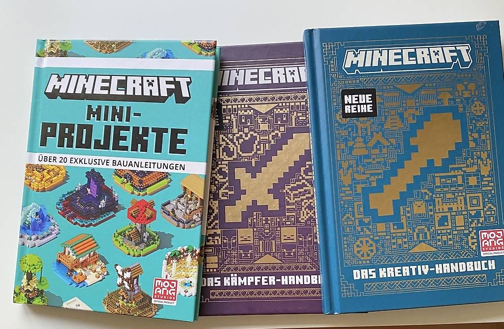 Libri: Minecraft Bücher  3 neue Bücher im Set – Usato da Zollikon venduto da laznat