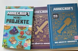 Minecraft Bücher  3 neue Bücher im Set