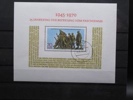 DDR 1970 Befreiung  Block 32 gest