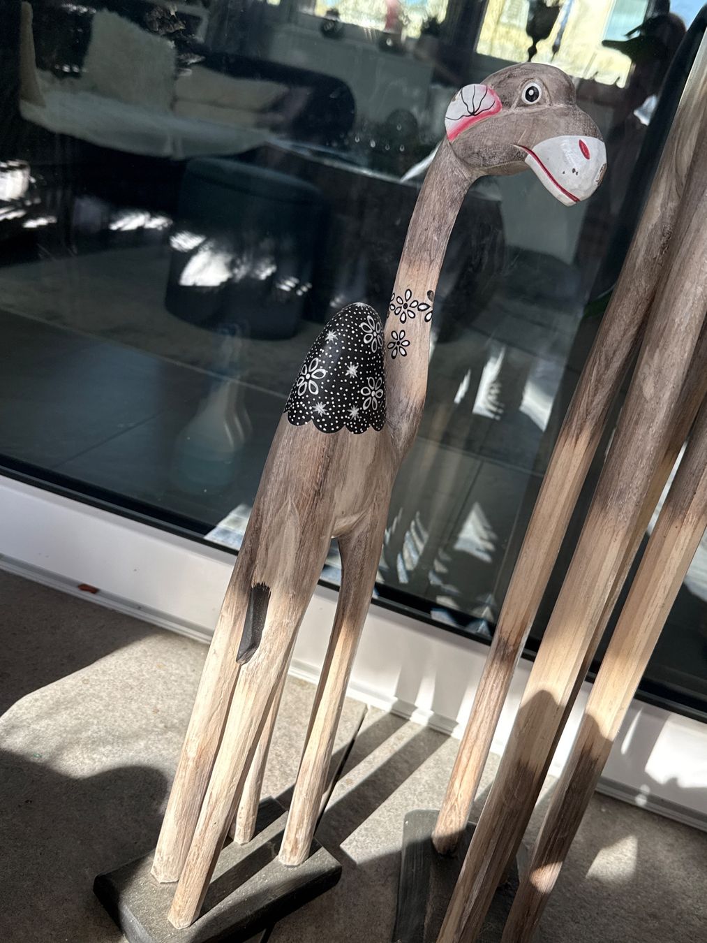 Tutte le decorazioni: grosse Holz Deko Figur, H 60 cm – Usato da Amriswil venduto da used2use 1