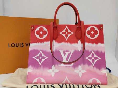 👜 Louis Vuitton OnTheGo GM LV Escale Rouge 🌸💖 Limited