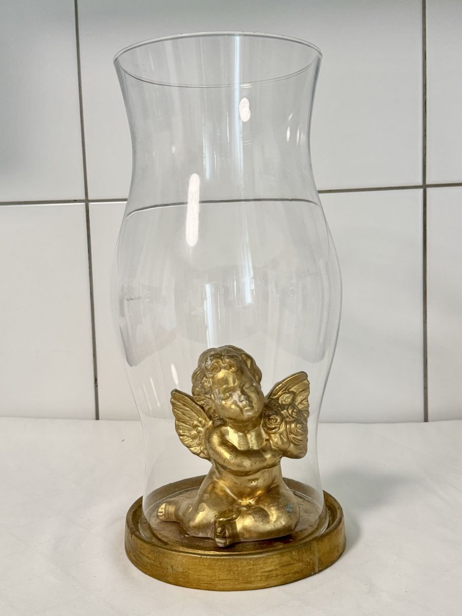 Kerzenständer: Windlicht mit Engel – Gebraucht aus Schwerzenbach von schwerzi70