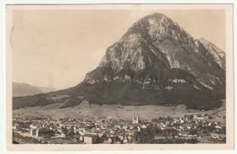 Foto-AK Glarus mit Vorderglärnisch 1928