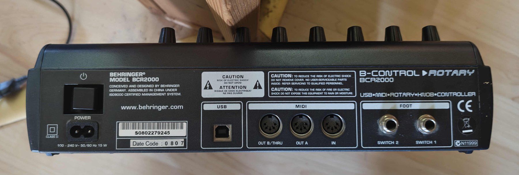 Behringer Strumenti musicali: Behringer BCA2000 B-Control Rotary – Usato da Goldingen venduto da ben_5gdx 1