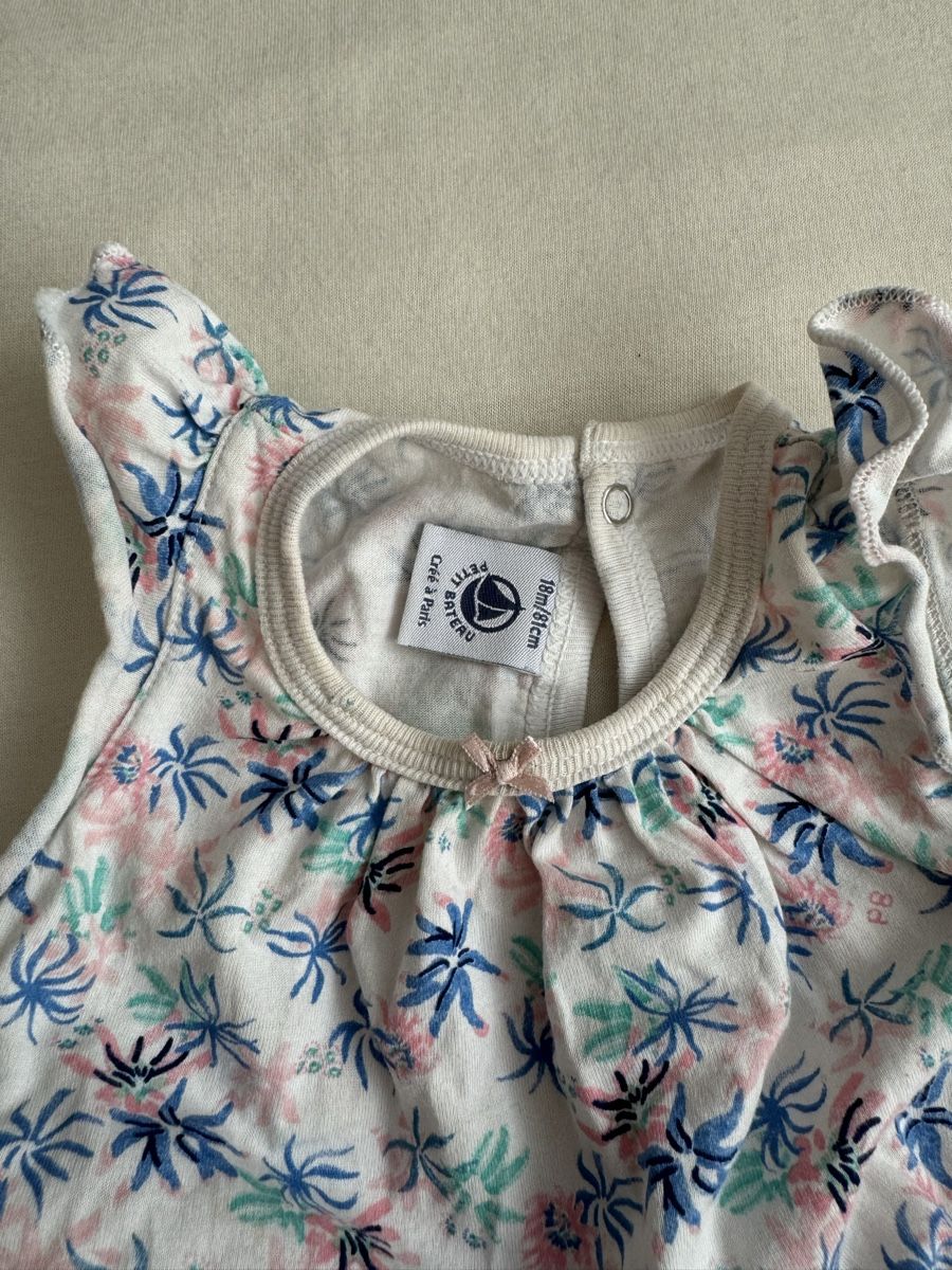 Pagliaccetti: Petit Bateau Baby Romper Size 80 – Usato da Zürich venduto da pat_rx9j 2