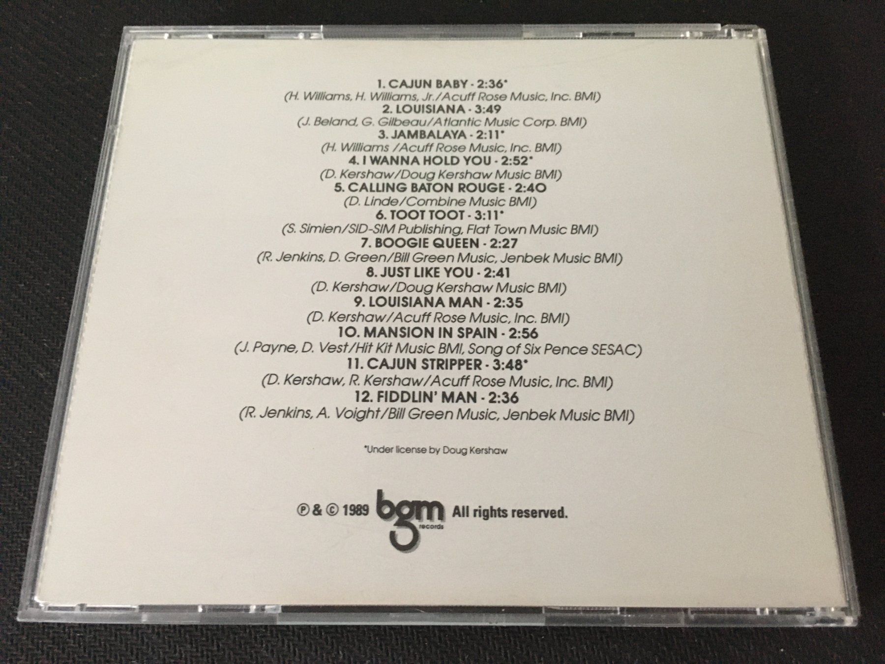 CDs: Doug Kershaw - Hot Diggidy Doug -CD- – Gebraucht aus St.Gallen von MedienJoe 2