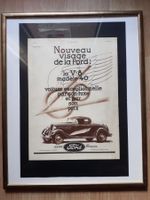 Ford Autowerbung von 1933