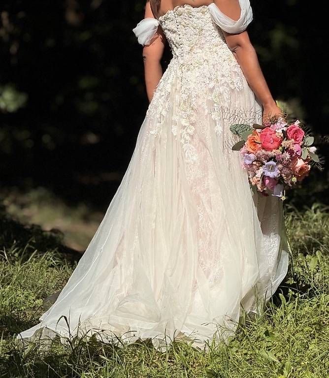 Robes: Hochzeitskleid Handgemacht  – D'occasion à Ennetbaden par ism_hcp6 2