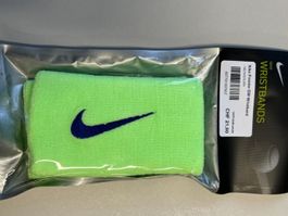 Nike Schweissband 2x long Neongrün - Neu & Originalverpackt