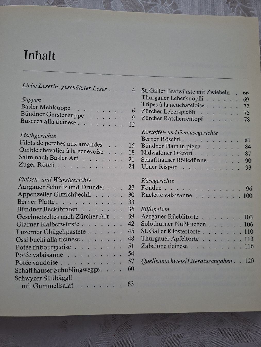 Bücher: Schweizer Tafelfreunden – Gebraucht aus Brügg BE von Doris04 1
