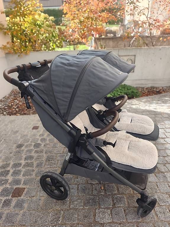 Kinderwagen: Mast Geschwisterwagen – Gebraucht aus Forch von Fabienne096