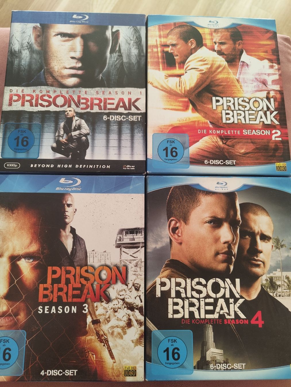 Tutti i DVDs: Prison Break Staffel 1-4 – Usato da Zürich venduto da Slevin2710 1