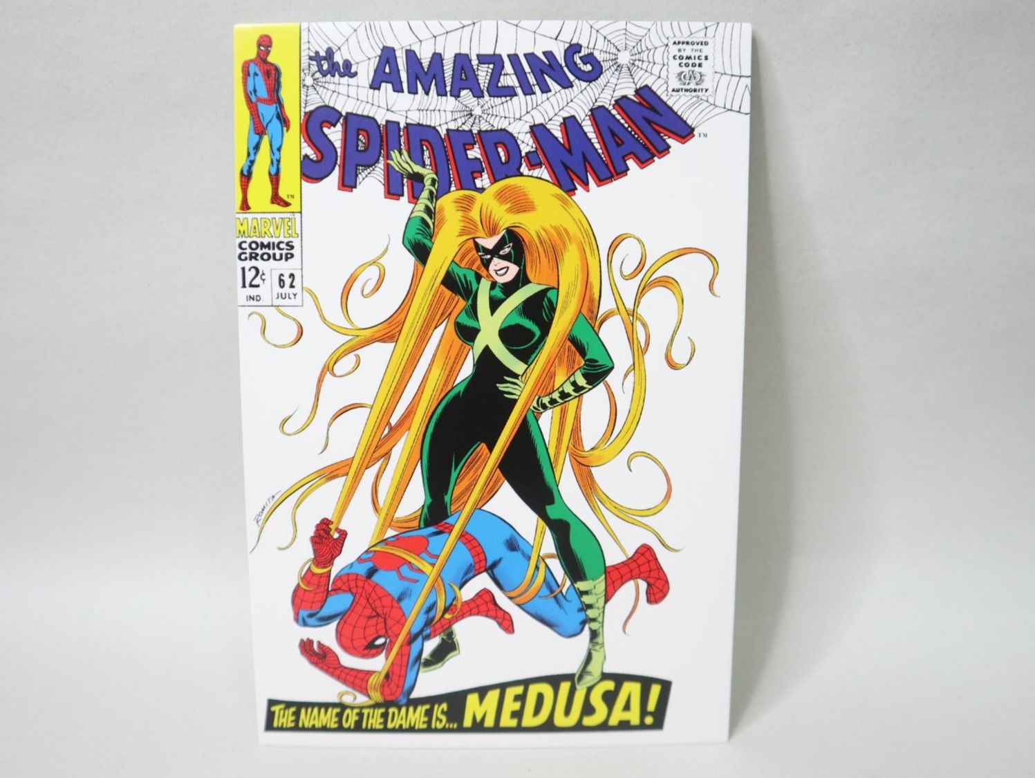 Cartoline postali: AK Spiderman Medusa Spider-Man Postkarte – Nuovo (secondo la descrizione) da Eschenbach SG venduto da Astalavista