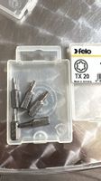 FELO Torx Bit TX20 – 5 Stk./Pack // NEU