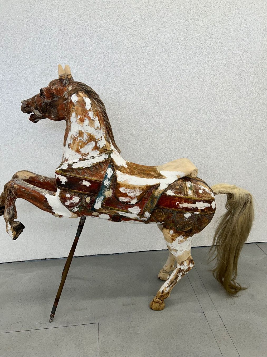 Statuette: Karusselpferd Karussellrössli Pferd Rössli – Usato da Niederried b. Interlaken venduto da Zg777 5