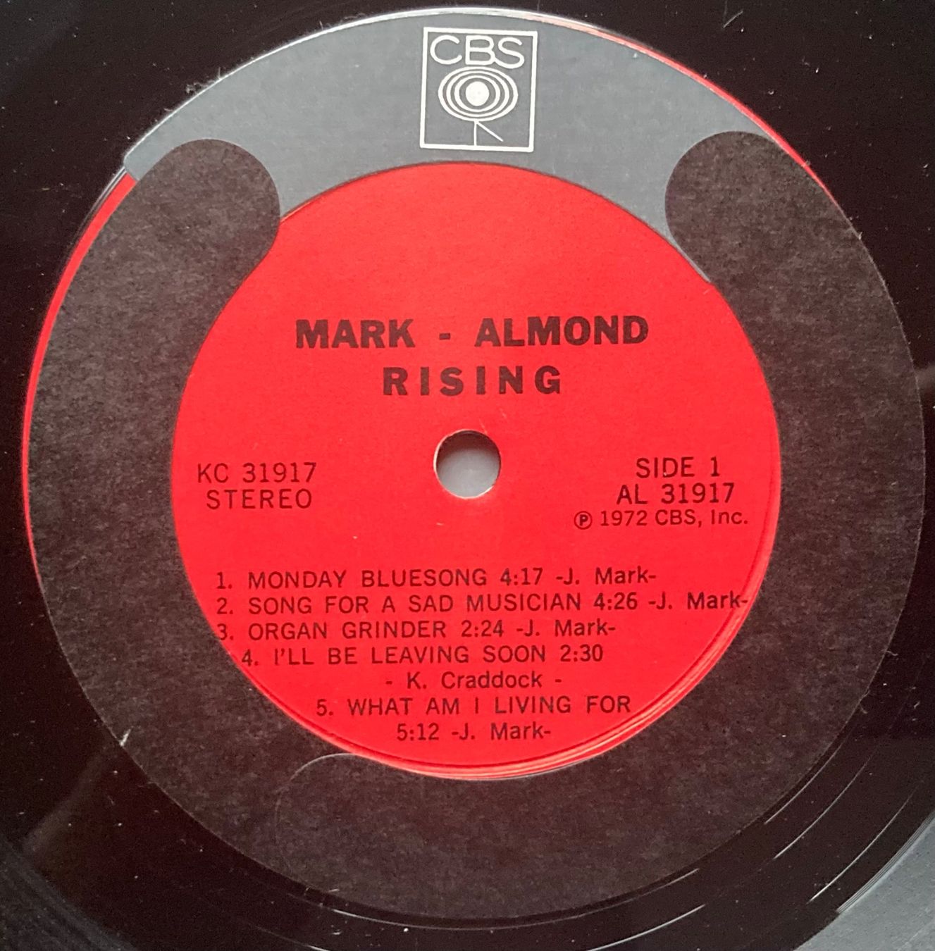 Vinyles: MARK ALMOND - RISING – D'occasion à Poliez-Pittet par Newtown-Records 2
