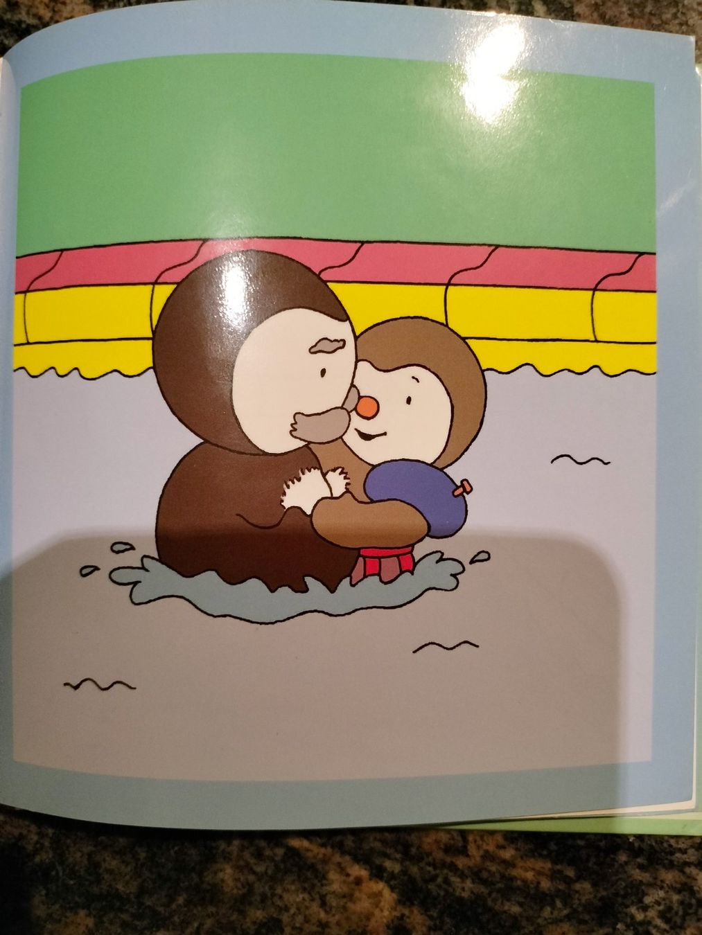 Bücher: T'choupi va à la piscine – Gebraucht aus Cortaillod von rozinna 4