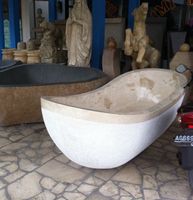 Badewanne Freistehende Marmor Bad Wanne Natur Steinwanne