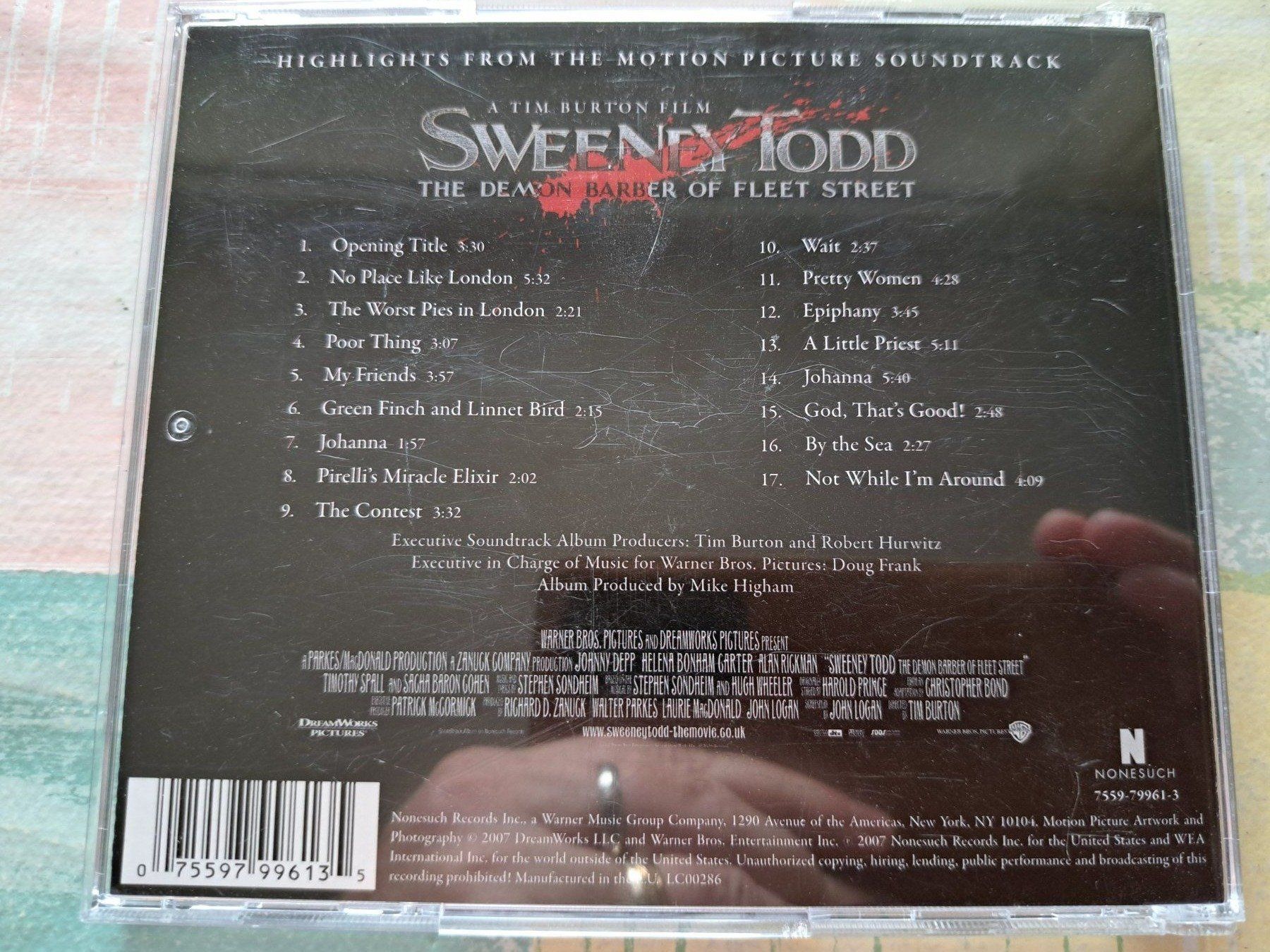 CDs: Cd Motion Picture Sweeney Todd – Gebraucht aus Pully von bro_n52j 1