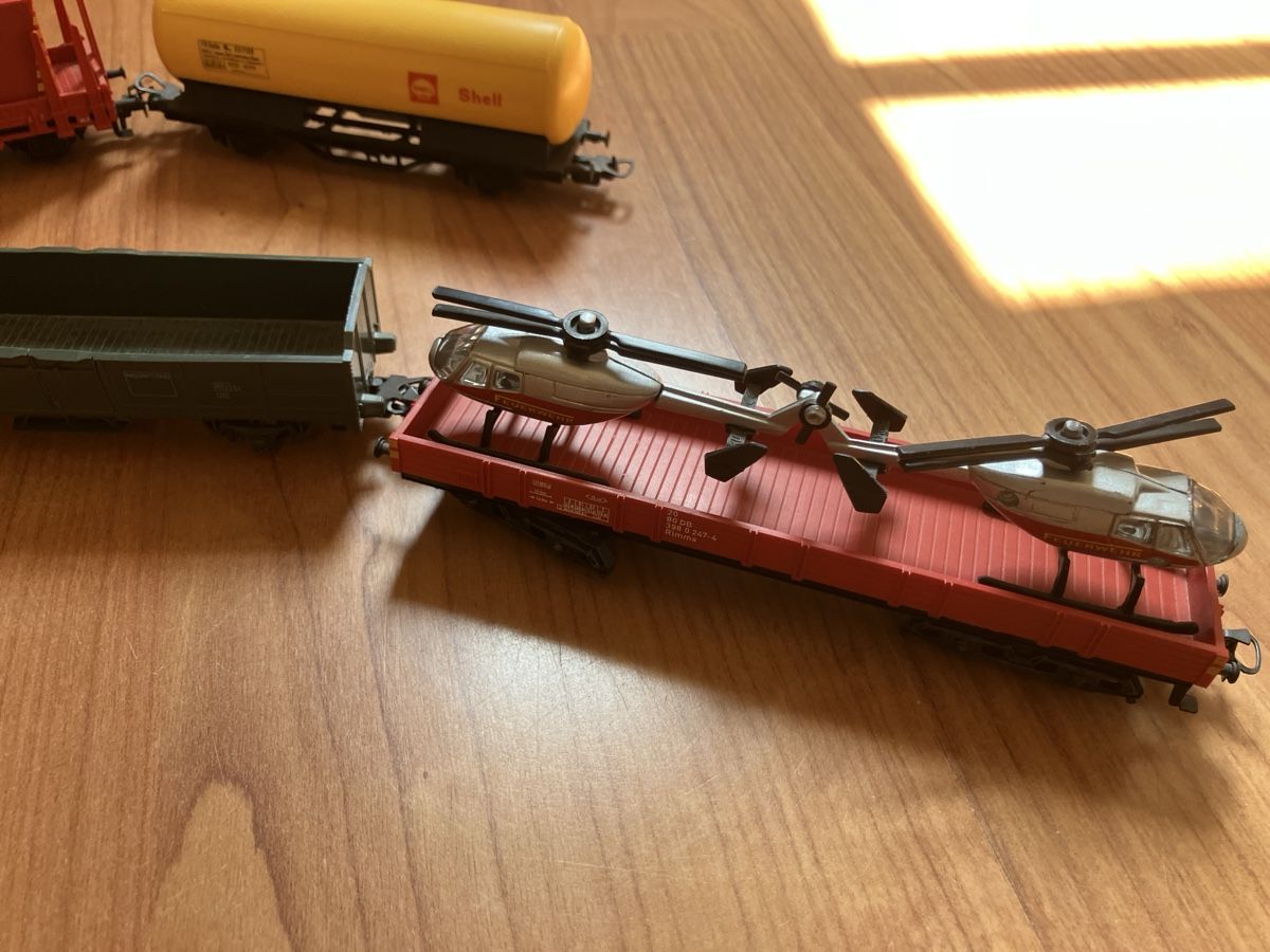 Märklin Modelleisenbahnen: Märklin Güterzug 8 Stk H0 – Gebraucht aus Schönenwerd von Lichi 4