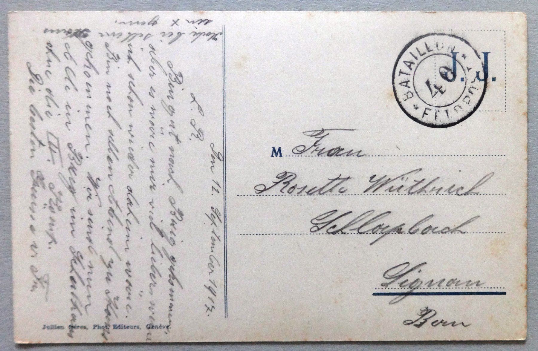 Cartoline postali: Brigue et la vallée du Rhône – Usato da Fétigny venduto da Billy2miny 1