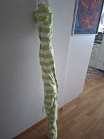 Hängematte grün-weiss gestreift, super Zustand für Garten
