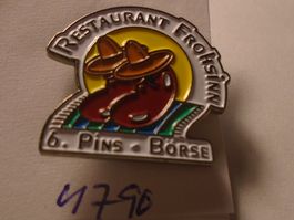 1 Restaurant Frohsinn Pin, 6. Pins-Börse Selten (U790)