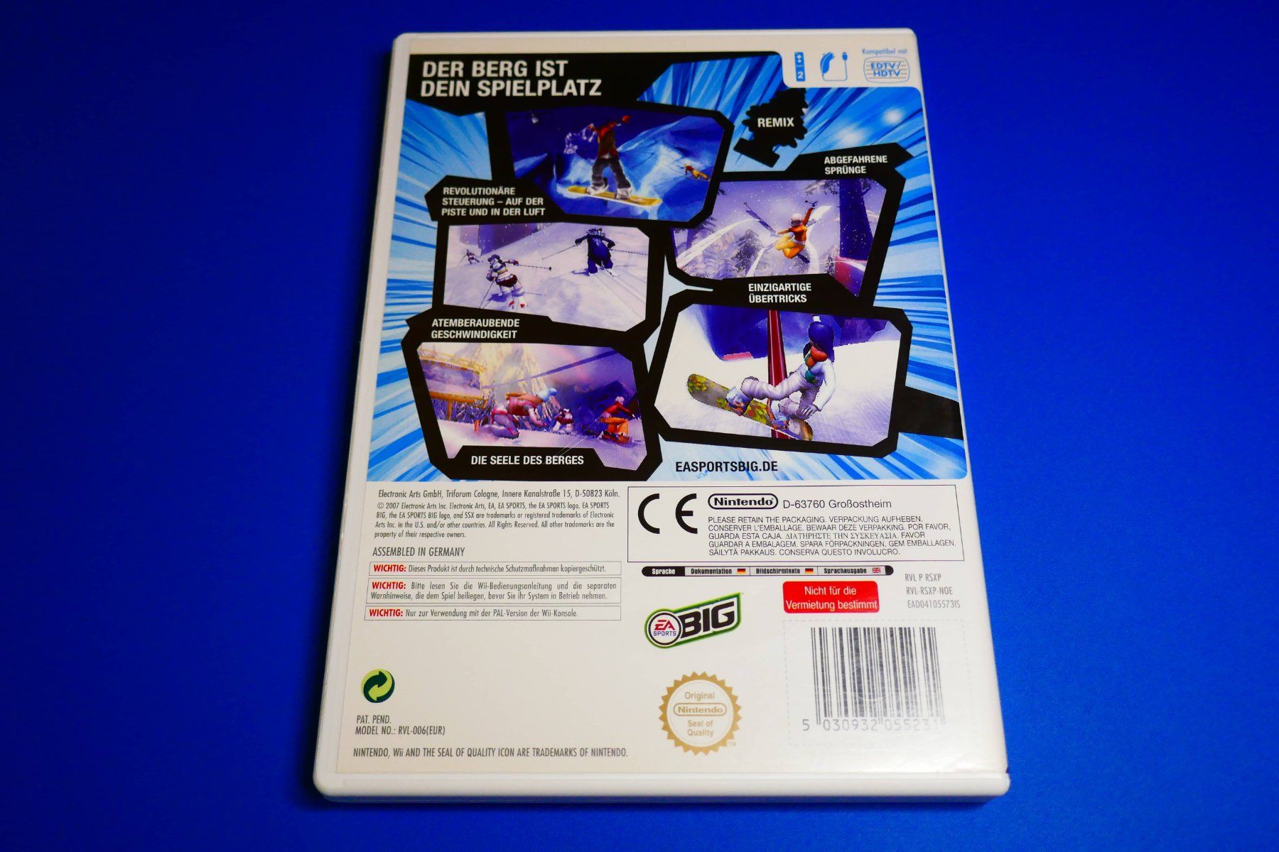 Nintendo Giochi: SSX Blur - Nintendo Wii – Usato da Vuarrens venduto da Espace-Retro 2