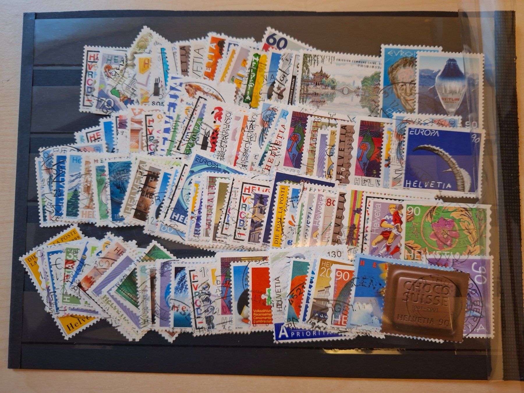 Alle Briefmarken: Schöne Marken CH. – Gebraucht aus Glashütten von Christheswiss 1