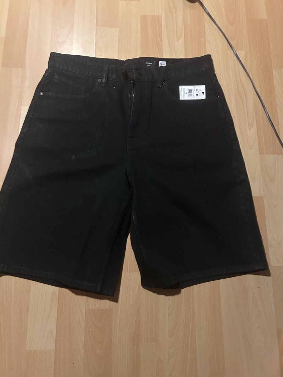 Short en denim Volcom Billow 22 noir en 34 coupe baggy (Neu und ...