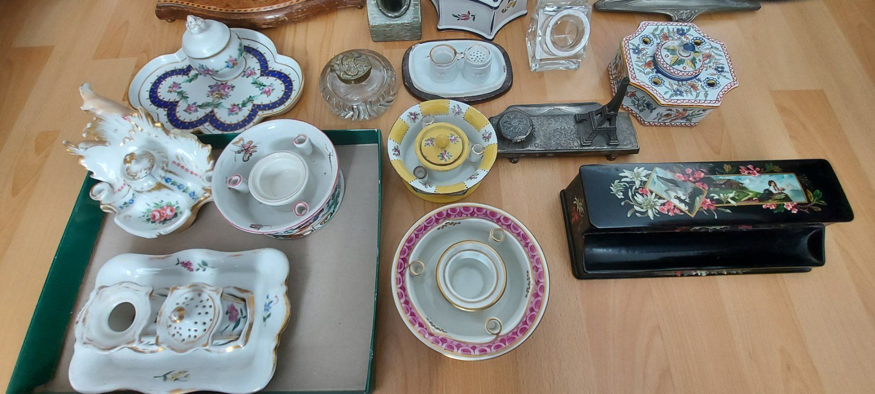 Sonstige Antiquitäten & Kunst: Sammlung antiker Tintenfässer – Gebraucht aus Altstätten SG von Life5 1