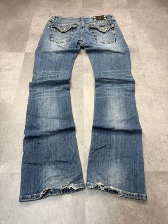 Vintage Miss Me Bootcut Flared Jeans - Grösse M/28