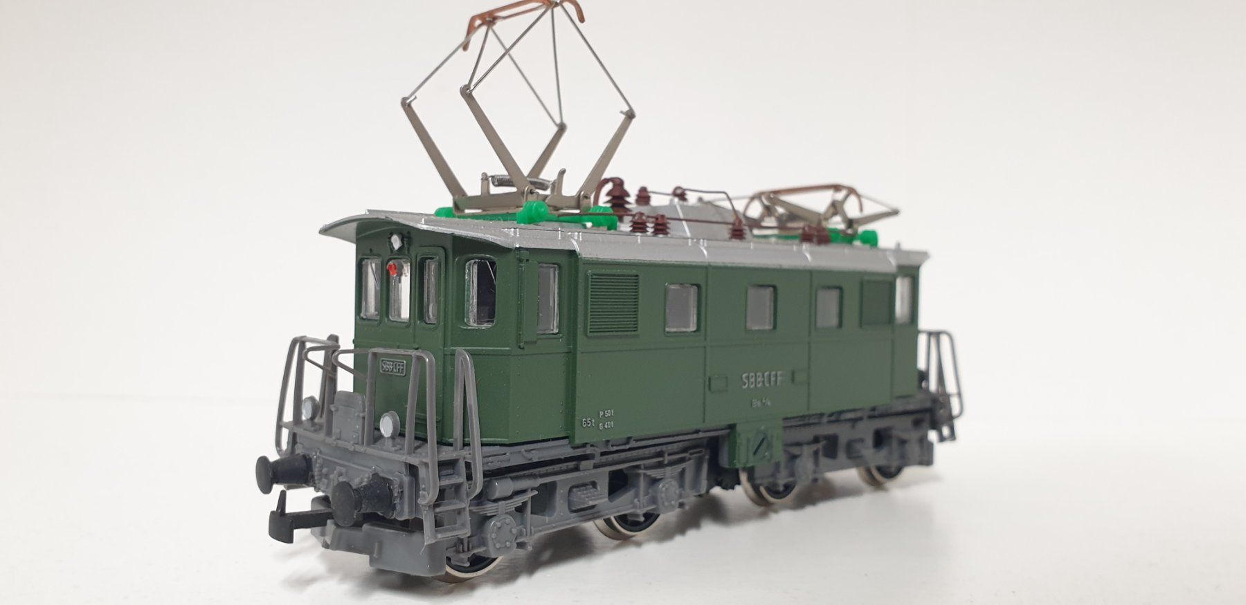 Kleinbahn Modellini di ferrovie: Kleinbahn SBB Be 4/4 H0 DC Analog – Usato da Geroldswil venduto da TopTrain54 4