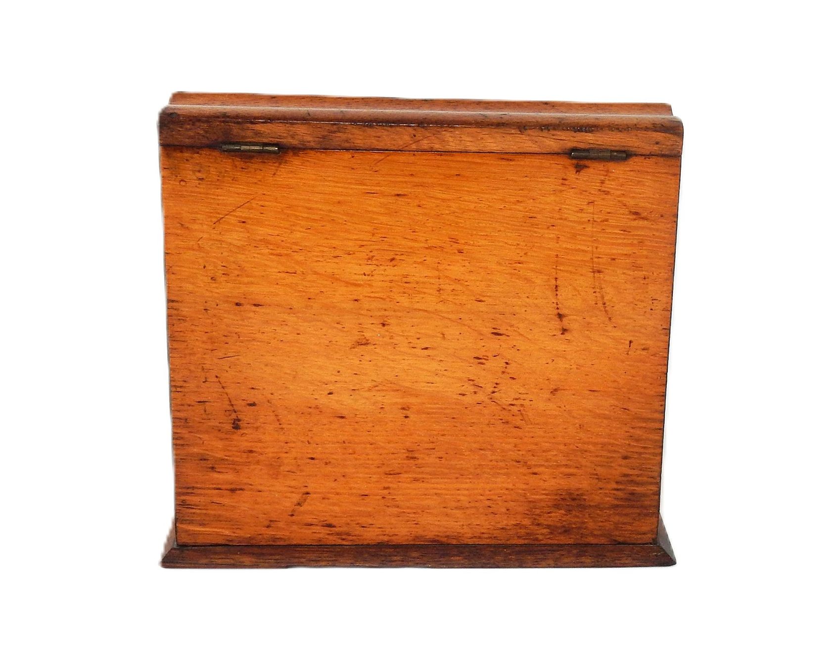 Schreibtische: Antike, viktorianisches Tisch - Schreibmöbel  Eiche, um 1870 – Gebraucht aus Alpnach Dorf von Reloved24 5