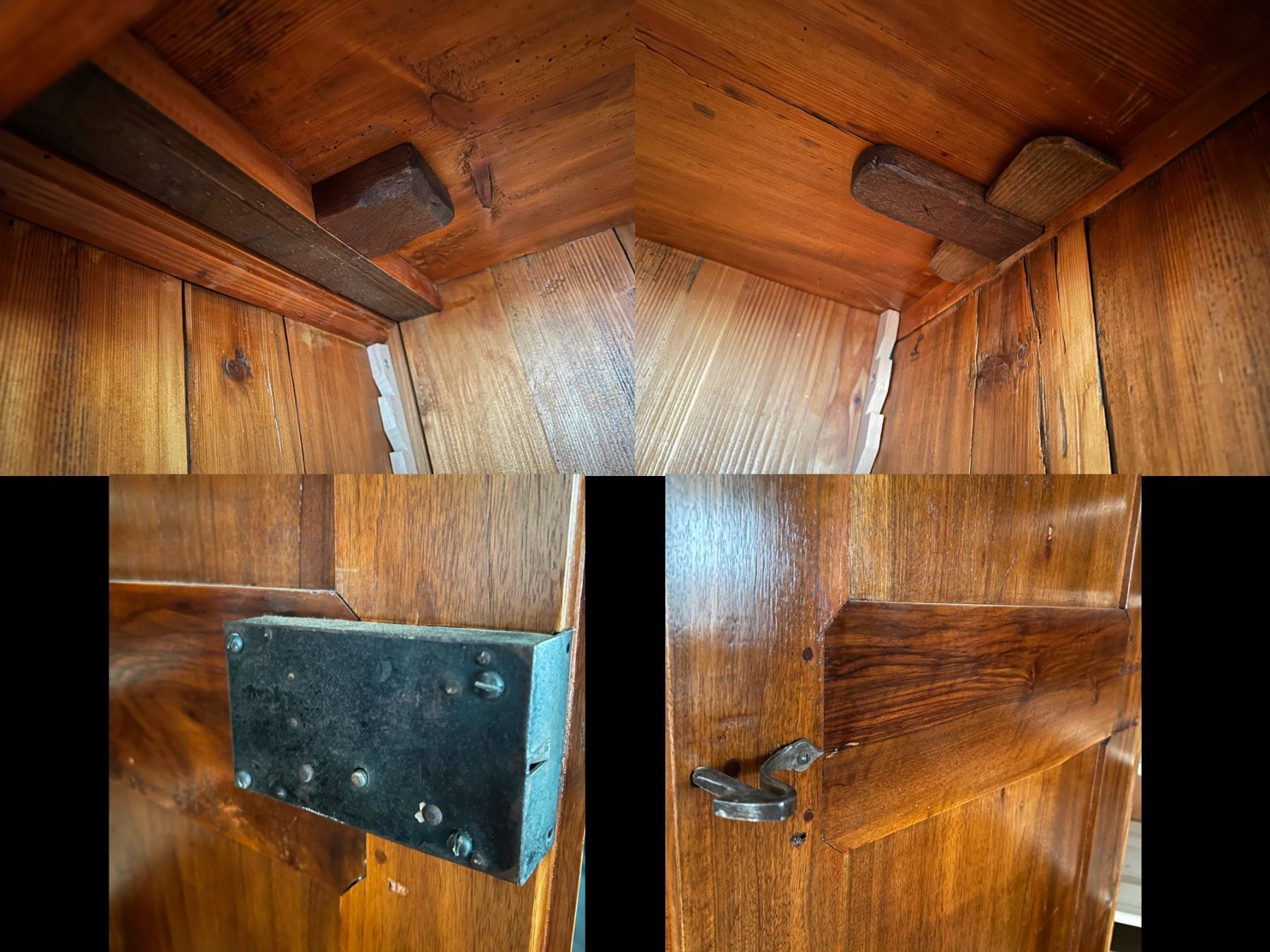 Schränke: Wunderschöner antiker Nussbaum-Schrank ca.1780, restauriert – Gebraucht aus Steckborn von rboelsterli 8