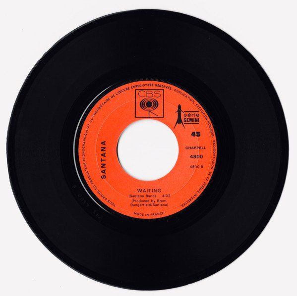 Vinyles: Santana: Evil Ways / Waiting 7" – D'occasion à Steinhausen par Vilivinili 1
