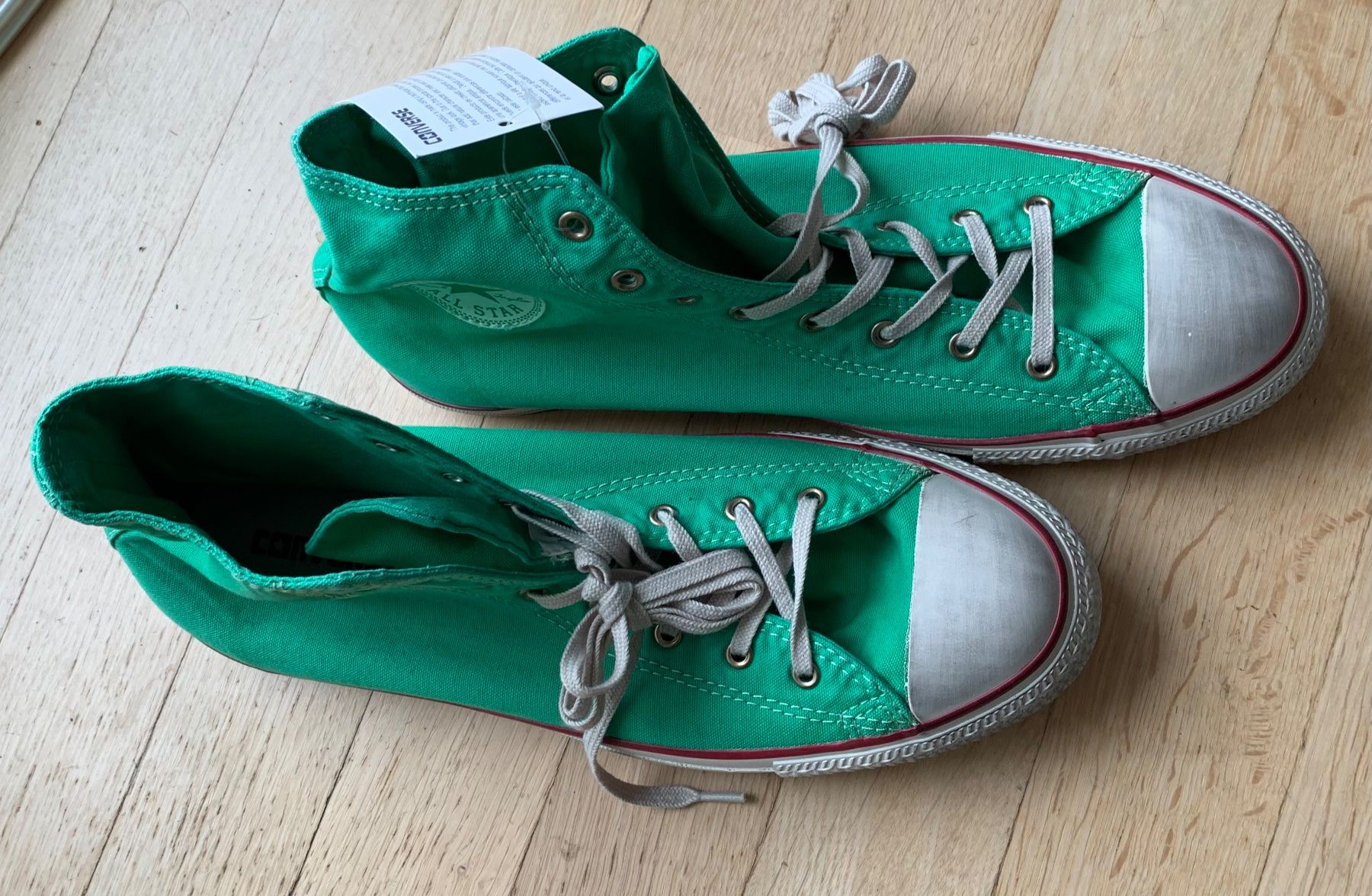 Converse Herrenschuhe: CONVERSE All-Star Hi washed NEU – Neu (gemäss Beschreibung) aus Zürich von Fieber 1