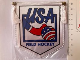 Vintage Fanion/Wimpel    USA  FIELD HOCKEY